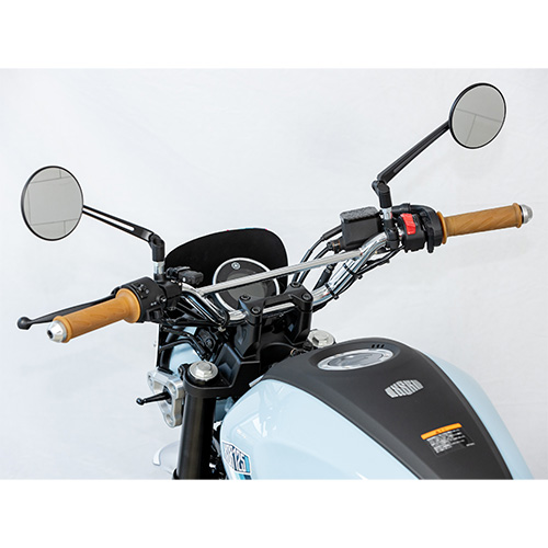 ハンドル トラッカーバーツキ メッキ XSR125