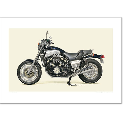 1990 YAMAHA VMAX1200 国内仕様 A2ポスター