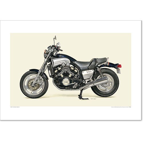 1990 YAMAHA VMAX1200 国内仕様 A2ポスター