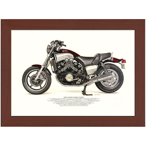 1985 YAMAHA V-MAX A3額装