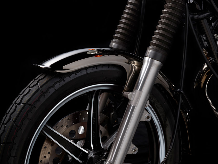 SR400 CraftBuild外装セット&ブラッククロムメッキセット - バイク用品 