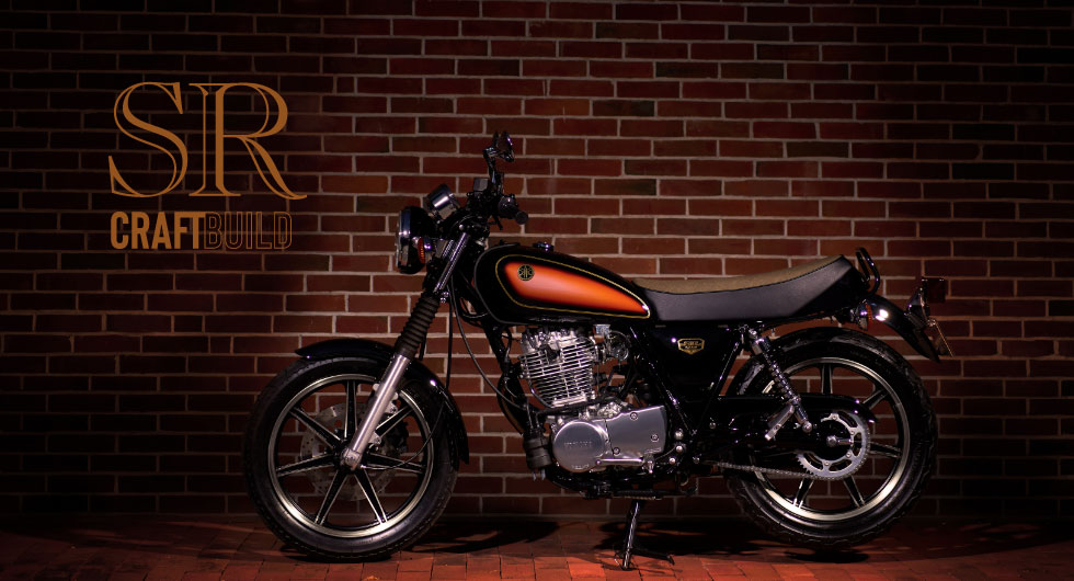 SR400 CraftBuild外装セットブラッククロムメッキセット - バイク用品・バイクパーツ | ヤマハ発動機グループ ワイズギア