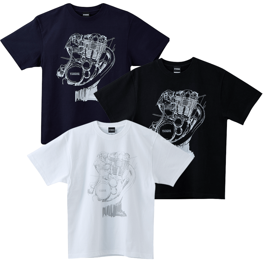 第3弾】ヤマハモーターサイクル デザインTシャツ - バイク用品・バイク