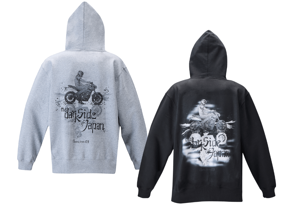 YAMAHA フルジップフーディ ホワイト/ブラック dsoj_item.png