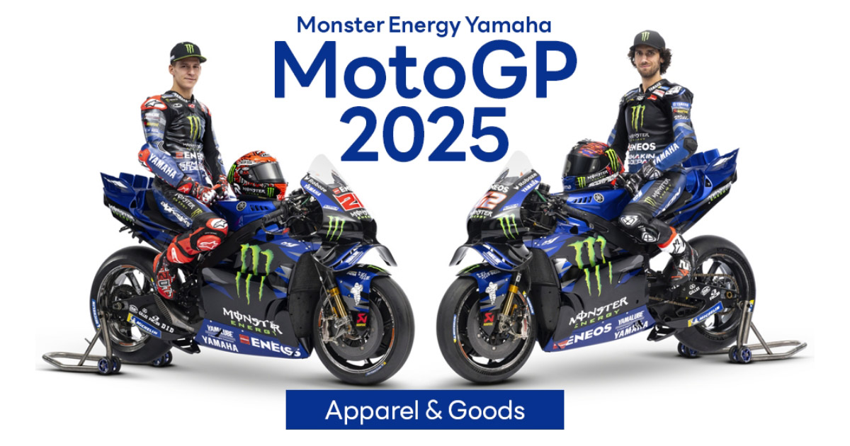 2025 モンスターエナジー ヤマハ チーム ポロシャツ　XL YAMAHA 2025 モンスターエナジー ヤマハ MotoGP チーム ファン
