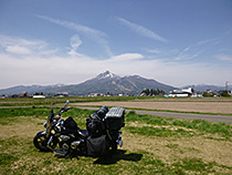 大空と磐梯山