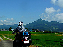 旅の途中、磐梯山