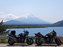 空と富士とXJR