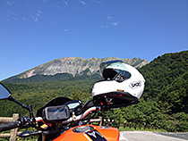大山にて