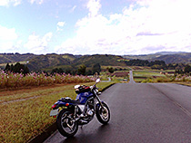 　雨から青空