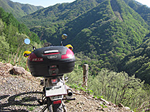 とある山並み