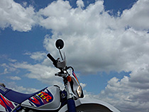 　もう夏の空？