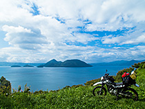 洞爺湖とｾﾛｰ
