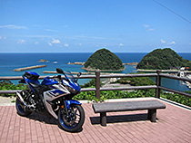 山陰ジオパークにて