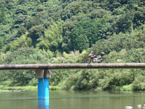 四万十川　佐田沈下橋