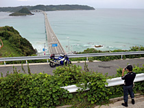 角島の順番待ち
