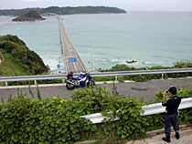 角島の順番待ち