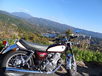 秋のツーリング先にて