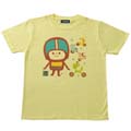 YAE43ビーイクルズ　ピースくんＴシャツ