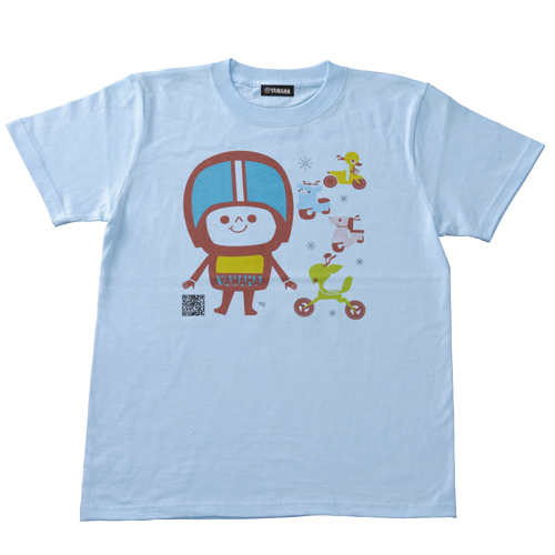 YAE43ビーイクルズ　ピースくんＴシャツ