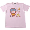 YAE43ビーイクルズ　ピースくんＴシャツ