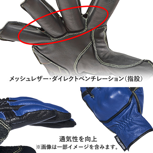 YL4007 CYBERLEATHER プロテクト グローブ
