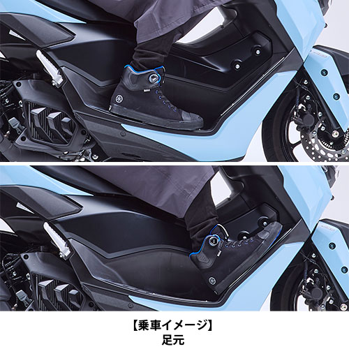 RY7003 スクーター ストレッチレインコート