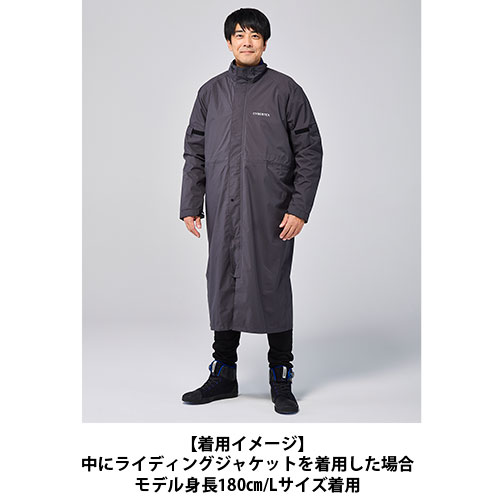 RY7003 スクーター ストレッチレインコート