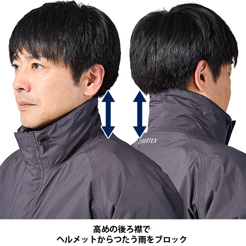 RY7003 スクーター ストレッチレインコート