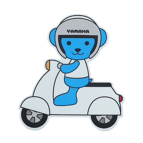 バイクヤマハモーターベアステッカー | ヤマハ発動機グループ ワイズギア