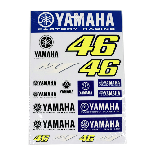 VR46 YAMAHA STICKERS