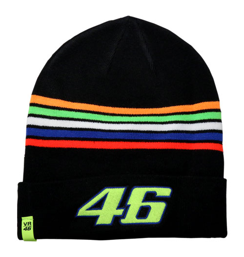 VR46 CLASSIC ニット帽 STRIPES