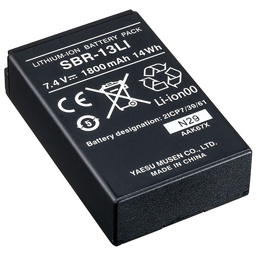 リチウムイオン電池パック SBR-13LI