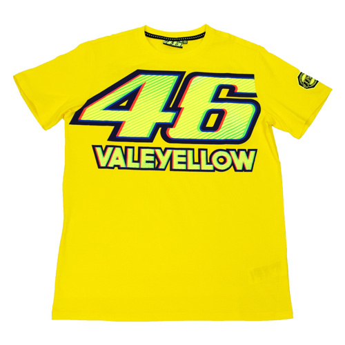 VR46 T-SHIRT YELLOW