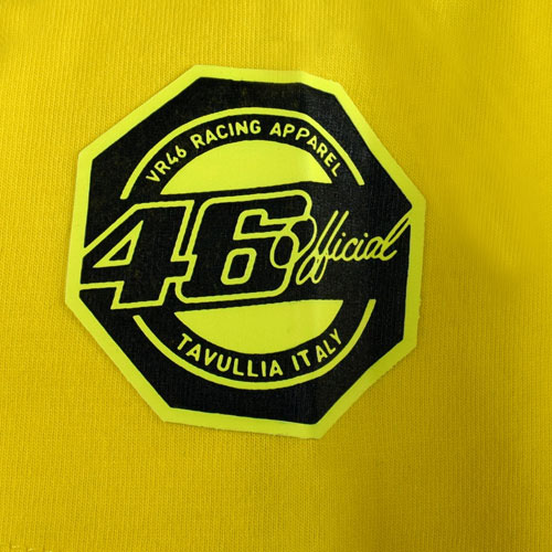 VR46 T-SHIRT YELLOW