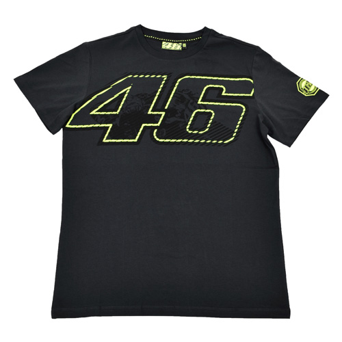 VR46 T-SHIRT DARK GREY