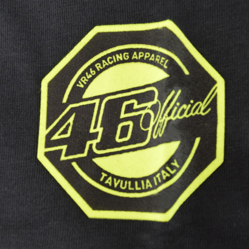 VR46 T-SHIRT BLACK レディース