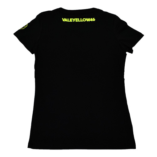 VR46 T-SHIRT BLACK レディース