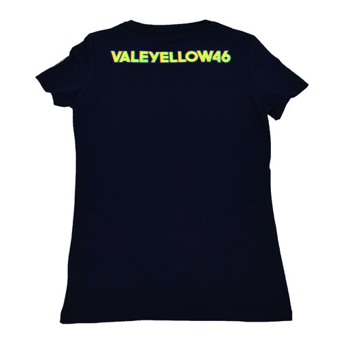 VR46 T-SHIRT BLUE レディース