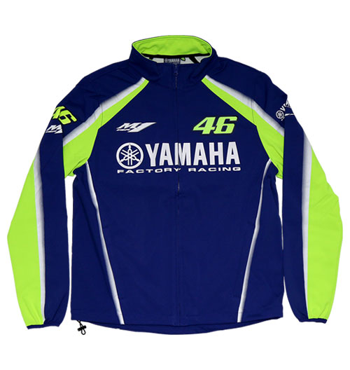 YAMAHA VR46 ソフトシェルジャケット | ヤマハ発動機グループ ワイズギア