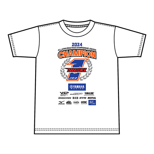 2024年 全日本ロードレース選手権 JSB1000チャンピオンTシャツ