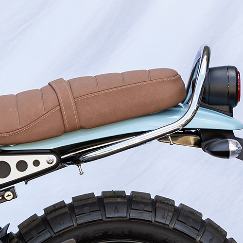 タンデムグリップ メッキ XSR125