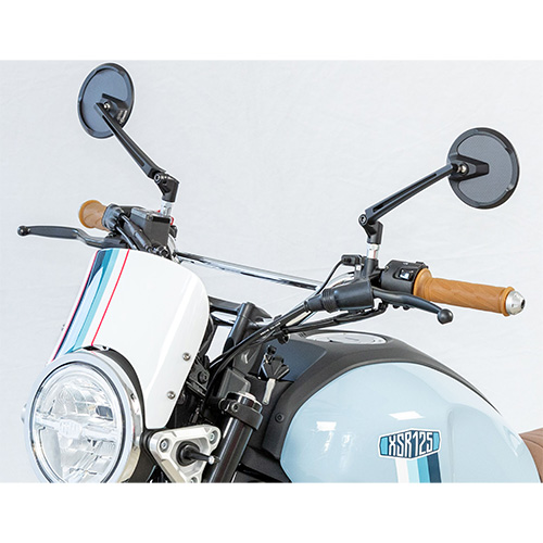 ハンドル トラッカーバーツキ メッキ XSR125