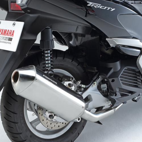 PRUNUS フリーフォームマフラー TRICITY125 | ヤマハ発動機グループ
