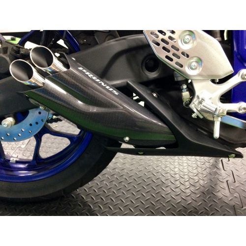 PRUNUS YZF-R25・R3/MT-25・03用　マフラー