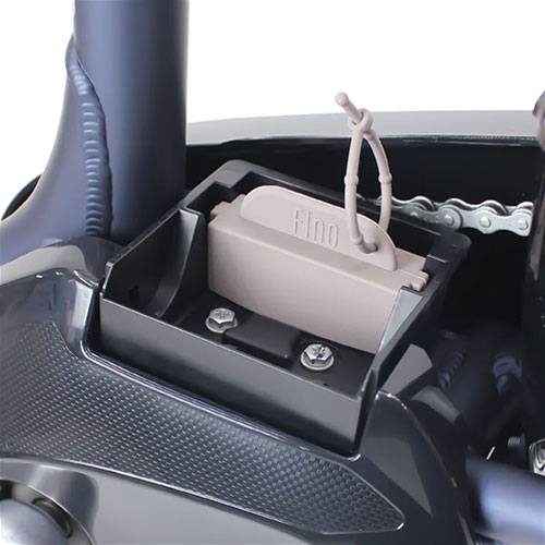 FINO 電動アシスト自転車バッテリー充電端子カバー