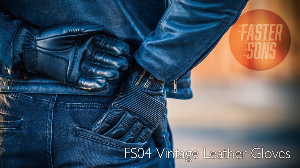 FS04 Vintage Leather Gloves