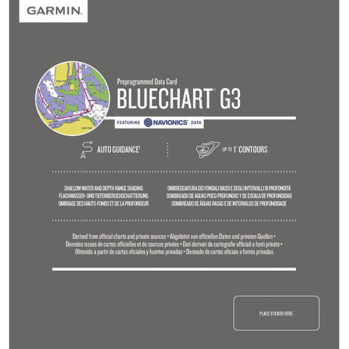 Blue Chart G3 Japan 地図カード