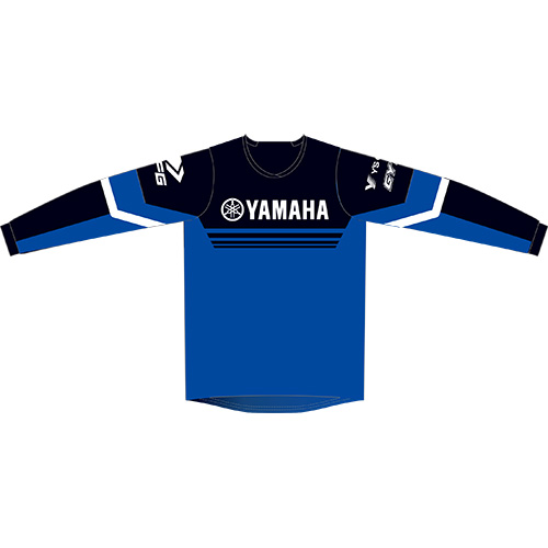 MY1003 オフロードライディングジャージ ブルー/ブラック