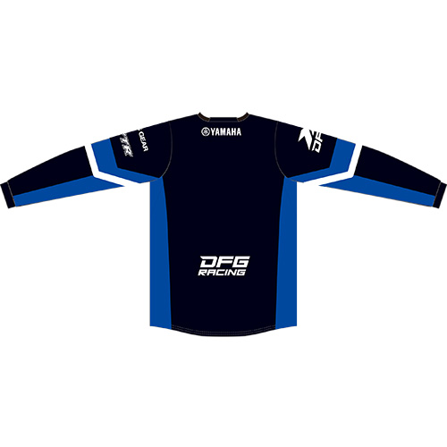 MY1003 オフロードライディングジャージ ブルー/ブラック